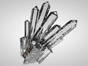 beautiful mineral crystals 3D Model