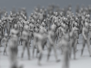 25 lowpoly human characters bundle low-poly Modèle 3D