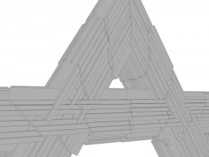 david star unique stone design 3D 模型