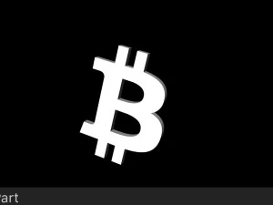 bitcoin crypto currency 3d logo 3D Model