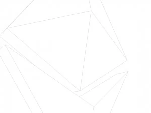 ethereum crypto currency 3d logo low-poly 3D Model