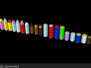 japanese vending machines low poly low-poly 3D Model