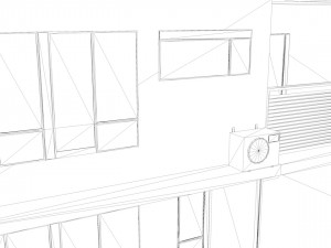 japanese suburban rural house 3 game ready low-poly Modelo 3D