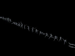 31 attivit&agrave; sportive e all'aria aperta persone minimaliste low-poly Modello 3D