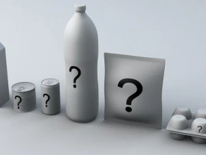 questionable food and drink low-poly 3D Model