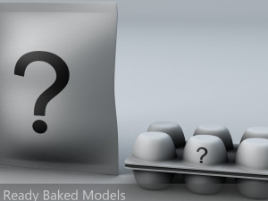 questionable food and drink low-poly 3D 모델