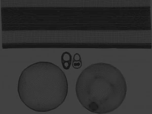 questionable food and drink low-poly 3D Model