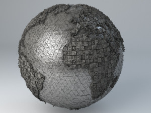 sci-fi shapes - the earth 3D Model