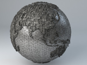 sci-fi shapes - the earth 3D Model
