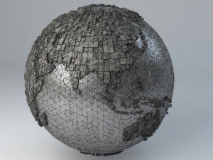 sci-fi shapes - the earth 3D Model