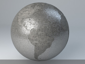 sci-fi shapes - the earth 3D Model