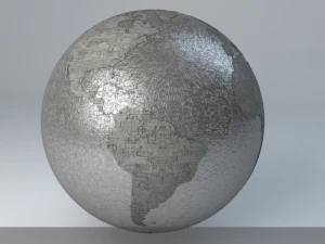 sci-fi shapes - the earth 3D Model