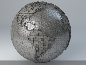 sci-fi shapes - the earth 3D Model