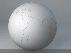 sci-fi shapes - the earth 3D Model