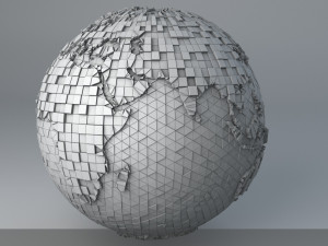 sci-fi shapes - the earth 3D Model