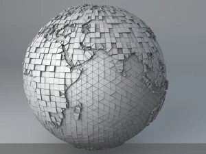 sci-fi shapes - the earth 3D Model