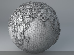 sci-fi shapes - the earth 3D Model