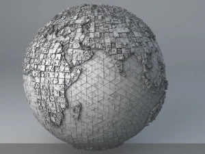 sci-fi shapes - the earth 3D Model