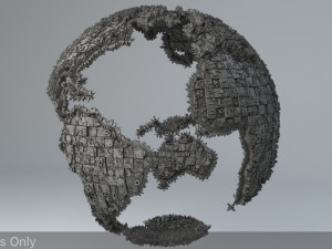 sci-fi shapes - the earth 3D Model