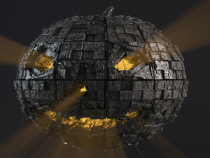 sci-fi shapes - the halloween low-poly 3D Model