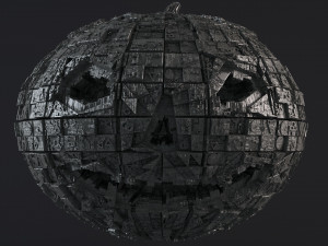 sci-fi shapes - the halloween low-poly 3D Модель