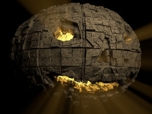 sci-fi shapes - the halloween low-poly 3D Модель