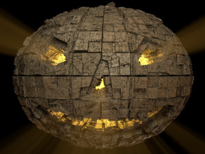 sci-fi shapes - the halloween low-poly 3D Модель