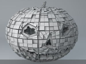 sci-fi shapes - the halloween low-poly 3D Модель