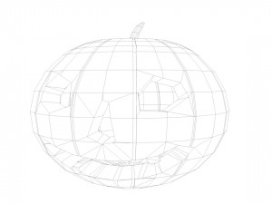 sci-fi shapes - the halloween low-poly 3D Модель