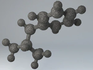 sci-fi shapes - the molecule 3D Model