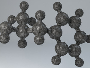 sci-fi shapes - the molecule Modello 3D