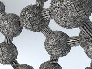 sci-fi shapes - the molecule Modello 3D