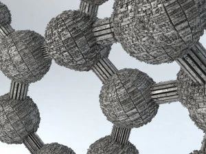 sci-fi shapes - the molecule 3D Model