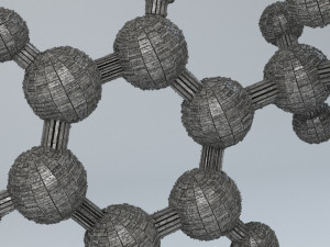 sci-fi shapes - the molecule Modello 3D