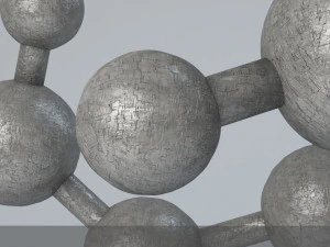 sci-fi shapes - the molecule 3D Model