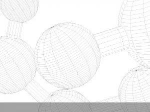 sci-fi shapes - the molecule 3D Model