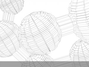sci-fi shapes - the molecule Modello 3D