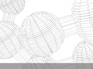sci-fi shapes - the molecule 3D Model