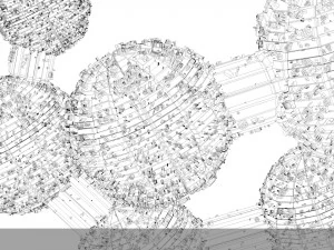 sci-fi shapes - the molecule 3D Model