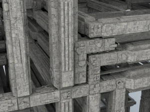 sci-fi shapes - the neverend 3D Model