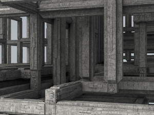 sci-fi shapes - the neverend 3D Model