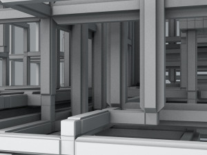 sci-fi shapes - the neverend 3D Model