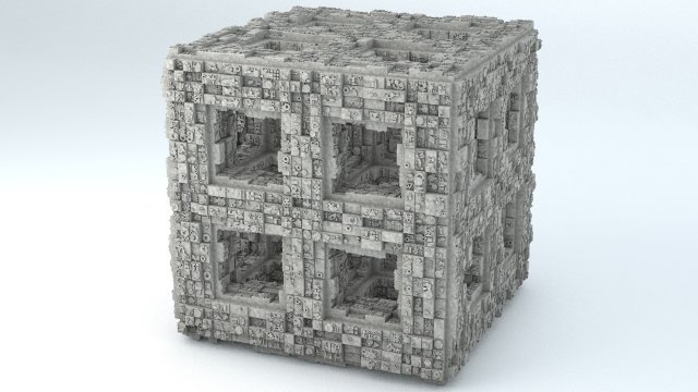 sci-fi shapes - the quadron Modelo 3D .c4d .max .obj .3ds .fbx .stl .blend 