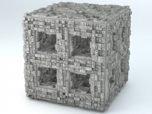 sci-fi shapes - the quadron 3D Model