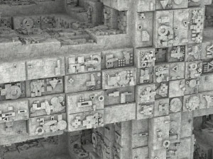 sci-fi shapes - the quadron 3D Model