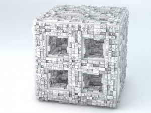 sci-fi shapes - the quadron Modelo 3D