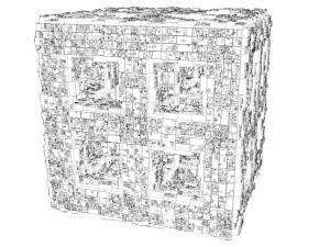 sci-fi shapes - the quadron 3D Model