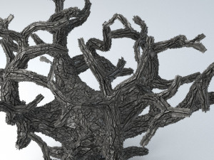 sci-fi shapes - the tree of eternity low-poly 3D-Modell