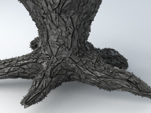 sci-fi shapes - the tree of eternity low-poly 3D-Modell