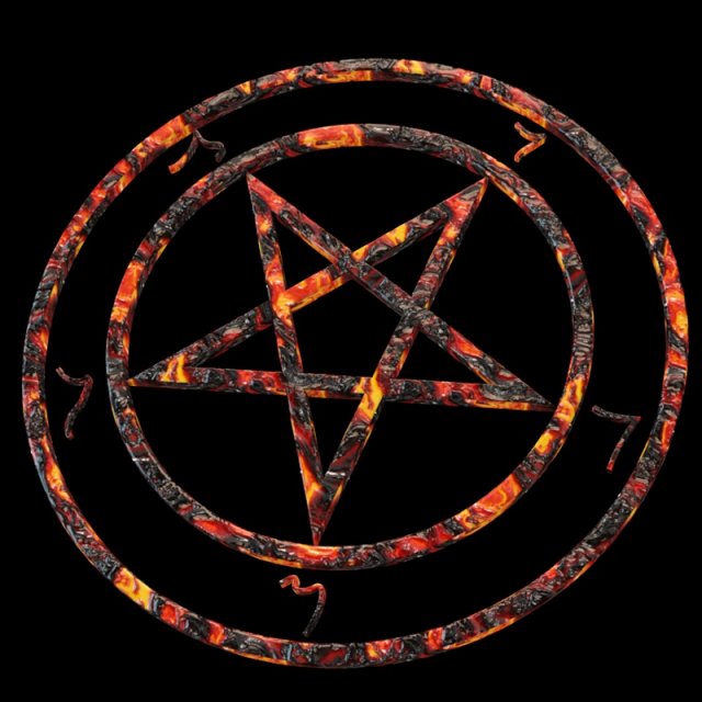 devil pentagrams Modello 3D .c4d .max .obj .3ds .fbx .stl .blend 